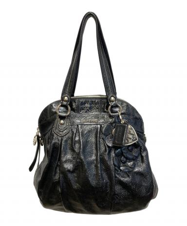 中古・古着通販】COACH (コーチ) ポピー パテント ウィズフラワーハイ