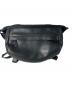 COACH（コーチ）の古着「TERRAIN PACK IN PERFORATED LEATHER テリアン パフォレイテッド レザー ボディー バッグ」｜ブラック