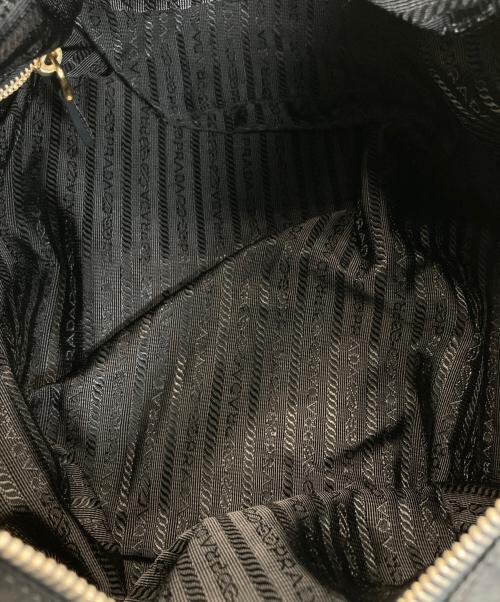 PRADA（プラダ）PRADA (プラダ) テスートナイロン セミショルダー ミニボストンバッグ ブラック サイズ:以下参照の古着・服飾アイテム