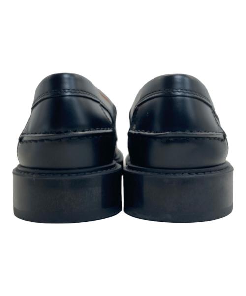 TOD'S（トッズ）TOD'S (トッズ) GOMMA BASSO 59C MOCASSINO バイカラー ローファー ホワイト×ブラック サイズ:SIZE 36の古着・服飾アイテム