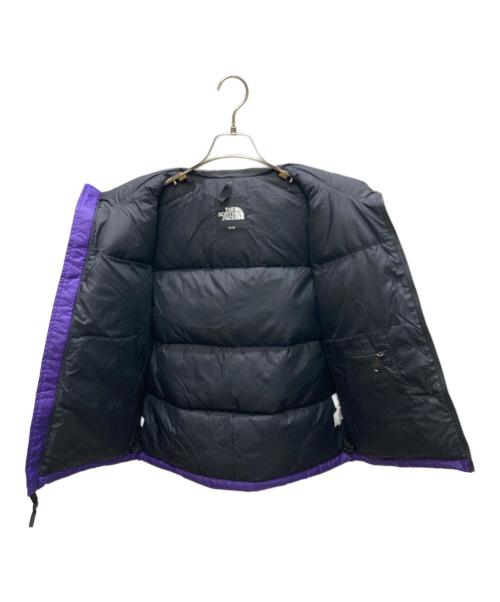 THE NORTH FACE（ザ ノース フェイス）THE NORTH FACE (ザ ノース フェイス) W'S 1996 RETRO NUPTSE VEST /レトロ　ヌプシ　ベスト ブラック×パープル サイズ:Mの古着・服飾アイテム