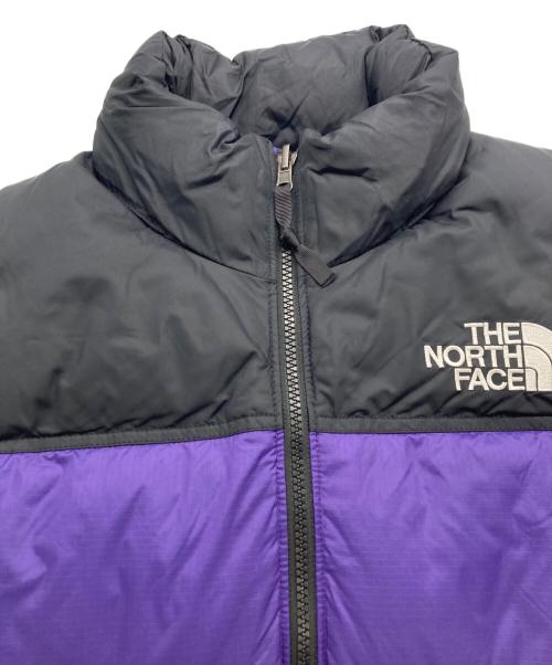 THE NORTH FACE（ザ ノース フェイス）THE NORTH FACE (ザ ノース フェイス) W'S 1996 RETRO NUPTSE VEST /レトロ　ヌプシ　ベスト ブラック×パープル サイズ:Mの古着・服飾アイテム