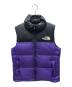 THE NORTH FACE（ザ ノース フェイス）の古着「W'S 1996 RETRO NUPTSE VEST /レトロ　ヌプシ　ベスト」｜ブラック×パープル