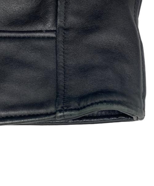 HARLEY-DAVIDSON（ハーレーダビッドソン）HARLEY-DAVIDSON (ハーレーダビッドソン) ダブルライダースジャケット ブラック サイズ:34の古着・服飾アイテム