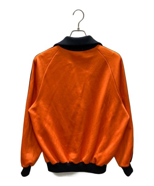 adidas（アディダス）adidas (アディダス) 70-80s トラックジャケット オレンジ×ブラック サイズ:6号の古着・服飾アイテム