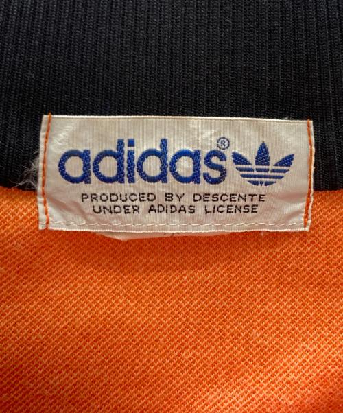 adidas（アディダス）adidas (アディダス) 70-80s トラックジャケット オレンジ×ブラック サイズ:6号の古着・服飾アイテム