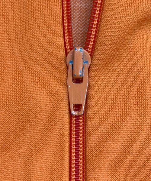 adidas（アディダス）adidas (アディダス) 70-80s トラックジャケット オレンジ×ブラック サイズ:6号の古着・服飾アイテム