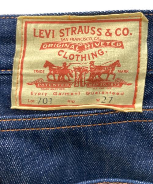 LEVI'S（リーバイス）LEVI'S (リーバイス) 701復刻 デニムパンツ インディゴ サイズ:27の古着・服飾アイテム
