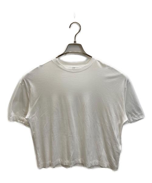 ATON（エイトン）ATON (エイトン) SUVIN 60/2 | OVERSIZED T-SHIRT ホワイト サイズ:Sの古着・服飾アイテム
