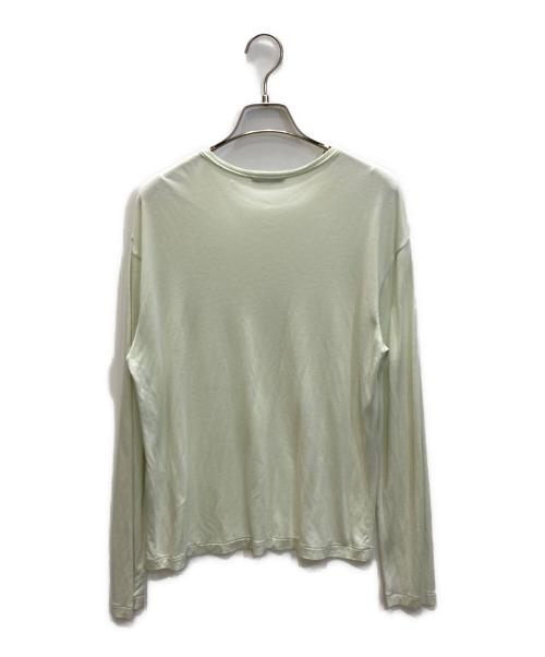 ATON（エイトン）ATON (エイトン) DRY COTTON JERSEY | ロングスリーブTシャツ グリーン サイズ:SIZE 02の古着・服飾アイテム