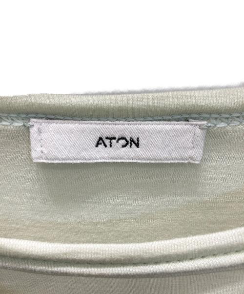 ATON（エイトン）ATON (エイトン) DRY COTTON JERSEY | ロングスリーブTシャツ グリーン サイズ:SIZE 02の古着・服飾アイテム