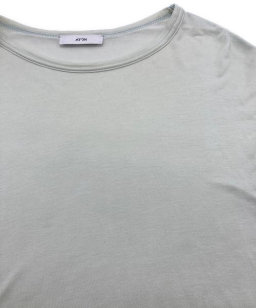 ATON（エイトン）ATON (エイトン) DRY COTTON JERSEY | ロングスリーブTシャツ グリーン サイズ:SIZE 02の古着・服飾アイテム