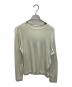 ATON（エイトン）の古着「DRY COTTON JERSEY | ロングスリーブTシャツ」｜グリーン