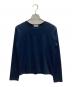 ATON（エイトン）の古着「DRY COTTON JERSEY LONG SLEEVE T-SHIRT」｜ネイビー