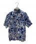 POLO RALPH LAUREN（ポロ・ラルフローレン）の古着「アロハシャツ」｜ネイビー×ホワイト