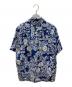 POLO RALPH LAUREN (ポロ・ラルフローレン) アロハシャツ ネイビー×ホワイト サイズ:SIZE M：10000円
