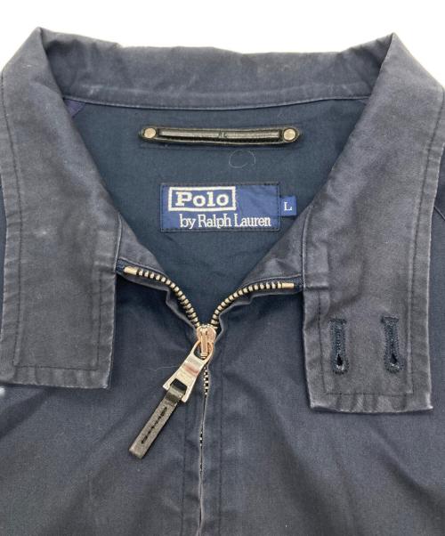 POLO RALPH LAUREN（ポロ・ラルフローレン）POLO RALPH LAUREN (ポロ・ラルフローレン) G-9 ハリントン ジャケット ネイビー サイズ:Lの古着・服飾アイテム