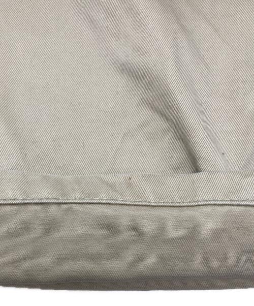 SASSAFRAS（ササフラス）SASSAFRAS (ササフラス) ナイロン切替ワークパンツ ベージュ×オレンジ サイズ:Mの古着・服飾アイテム