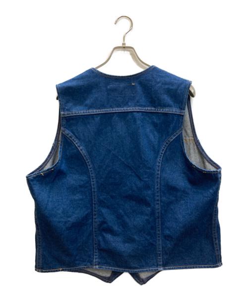 Wrangler（ラングラー）Wrangler (ラングラー) デニムベスト インディゴ サイズ:XLの古着・服飾アイテム