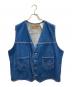 Wrangler（ラングラー）の古着「デニムベスト」｜インディゴ