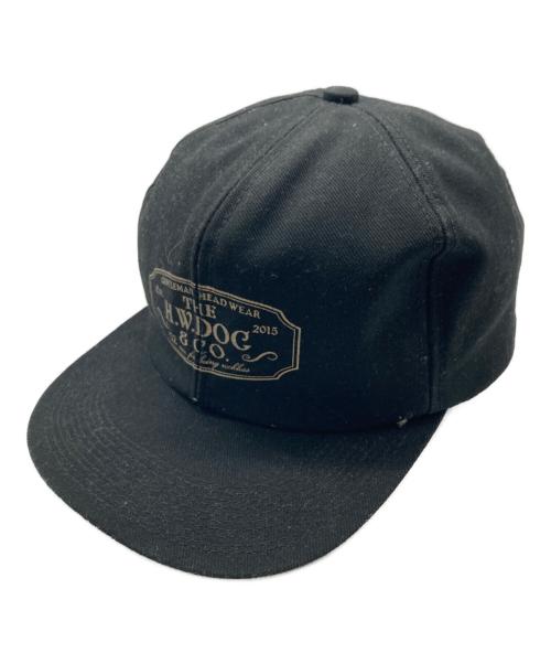 THE H.W.DOG&CO.（エイチダブリュードッグアンドコー）THE H.W.DOG&CO. (エイチダブリュードッグアンドコー) TRUCKER CAP ブラック サイズ:SIZE Sの古着・服飾アイテム