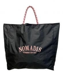 NOMADIS（ノマディス）の古着「トートバッグ」｜ブラック×ピンク