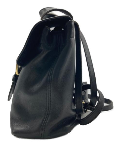 COACH（コーチ）COACH (コーチ) レザーミニリュック ブラックの古着・服飾アイテム