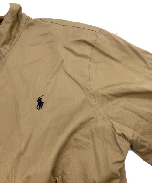 POLO RALPH LAUREN（ポロ・ラルフローレン）POLO RALPH LAUREN (ポロ・ラルフローレン) 裏地タータンチェック ハリントンジャケット ブラウン サイズ:SIZE Sの古着・服飾アイテム