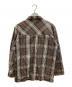 BEN DAVIS (ベンデイビス) チェックカバーオール ブラウン サイズ:XL：6000円
