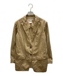 DRIES VAN NOTEN（ドリスヴァンノッテン）の古着「コットン2Bジャケット」｜ベージュ