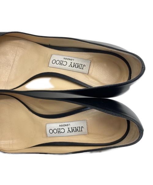JIMMY CHOO（ジミーチュウ）JIMMY CHOO (ジミーチュウ) ハイヒールパンプス ブラック サイズ:SIZE 38の古着・服飾アイテム