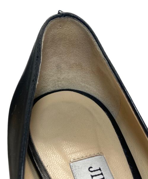 JIMMY CHOO（ジミーチュウ）JIMMY CHOO (ジミーチュウ) ハイヒールパンプス ブラック サイズ:SIZE 38の古着・服飾アイテム