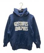 Champion REVERSE WEAVEチャンピオン リバース ウィーブ）の古着「二段プリントパーカー」｜ネイビー
