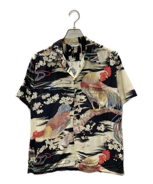 Sun Surf（サンサーフ）Sun Surf (サンサーフ) アロハシャツ ブラック サイズ:SIZE Sの古着・服飾アイテム
