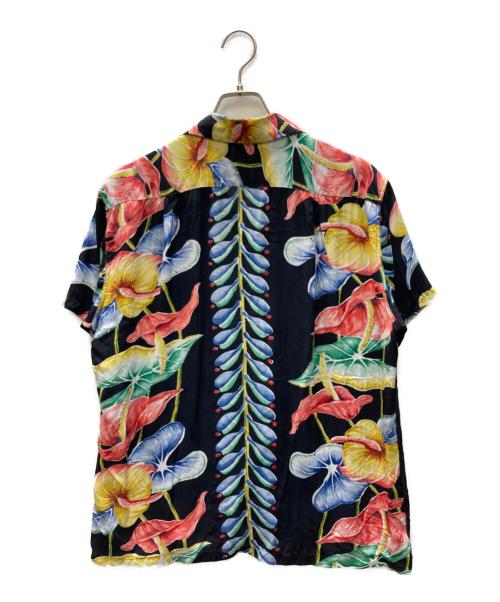 Sun Surf（サンサーフ）Sun Surf (サンサーフ) アロハシャツ ブラック サイズ:SIZE Mの古着・服飾アイテム