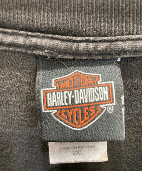 HARLEY-DAVIDSON（ハーレーダビッドソン）HARLEY-DAVIDSON (ハーレーダビッドソン) 両面プリントTシャツ ブラック サイズ:2XLの古着・服飾アイテム