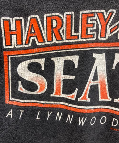 HARLEY-DAVIDSON（ハーレーダビッドソン）HARLEY-DAVIDSON (ハーレーダビッドソン) 両面プリントTシャツ ブラック サイズ:2XLの古着・服飾アイテム