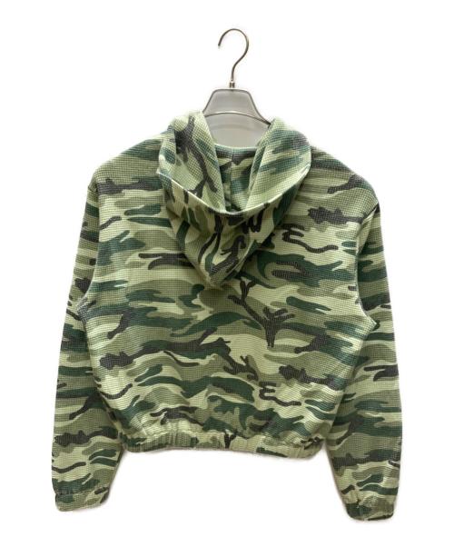 SLACKER（スラッカー）SLACKER (スラッカー) Como Thermal Zip Hoodie グリーン サイズ:SIZE Sの古着・服飾アイテム