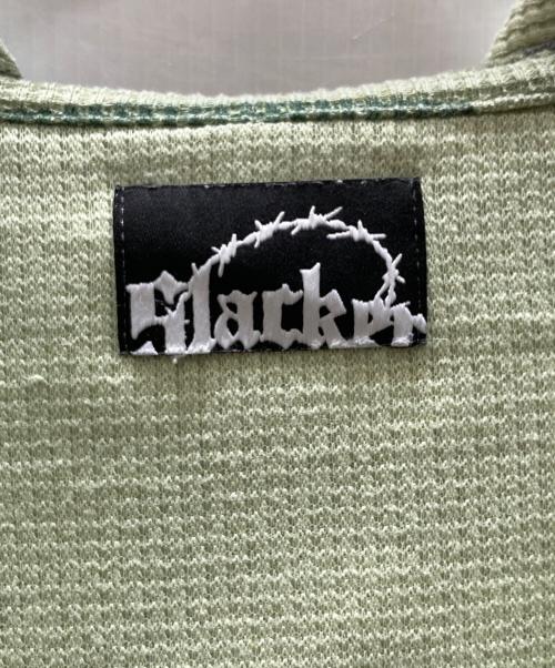 SLACKER（スラッカー）SLACKER (スラッカー) Como Thermal Zip Hoodie グリーン サイズ:SIZE Sの古着・服飾アイテム