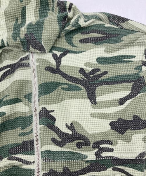 SLACKER（スラッカー）SLACKER (スラッカー) Como Thermal Zip Hoodie グリーン サイズ:SIZE Sの古着・服飾アイテム