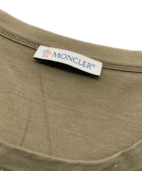 MONCLER（モンクレール）MONCLER (モンクレール) MAGLIA T-SHIRT カーキ サイズ:XXLの古着・服飾アイテム