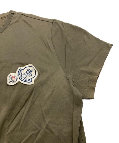 MONCLER（モンクレール）MONCLER (モンクレール) MAGLIA T-SHIRT カーキ サイズ:XXLの古着・服飾アイテム