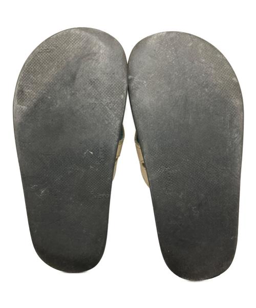 The Sandalman（ザサンダルマン）The Sandalman (ザサンダルマン) レザートングサンダル ネイビー×ホワイト サイズ:下記参照の古着・服飾アイテム