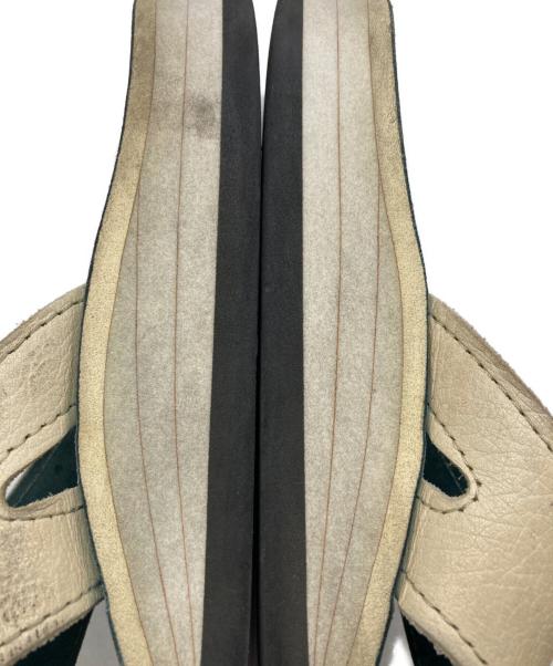 The Sandalman（ザサンダルマン）The Sandalman (ザサンダルマン) レザートングサンダル ネイビー×ホワイト サイズ:下記参照の古着・服飾アイテム
