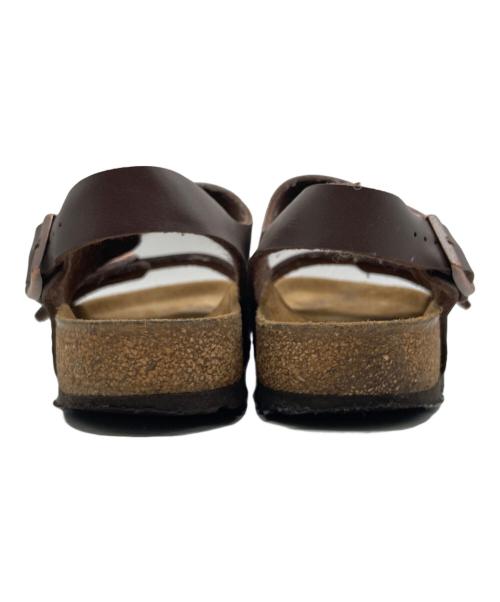 BIRKENSTOCK（ビルケンシュトック）BIRKENSTOCK (ビルケンシュトック) Milano ミラノ サンダル ブラウン サイズ:SIZE 25cmの古着・服飾アイテム