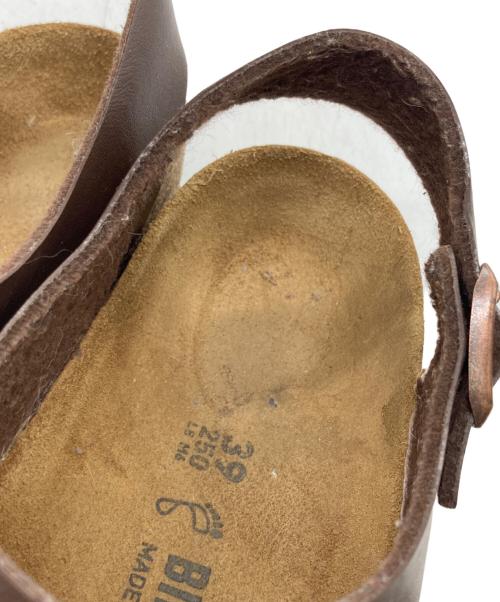 BIRKENSTOCK（ビルケンシュトック）BIRKENSTOCK (ビルケンシュトック) Milano ミラノ サンダル ブラウン サイズ:SIZE 25cmの古着・服飾アイテム