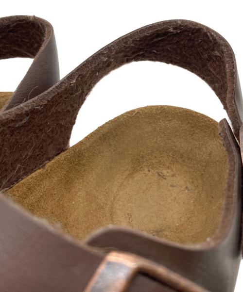 BIRKENSTOCK（ビルケンシュトック）BIRKENSTOCK (ビルケンシュトック) Milano ミラノ サンダル ブラウン サイズ:SIZE 25cmの古着・服飾アイテム
