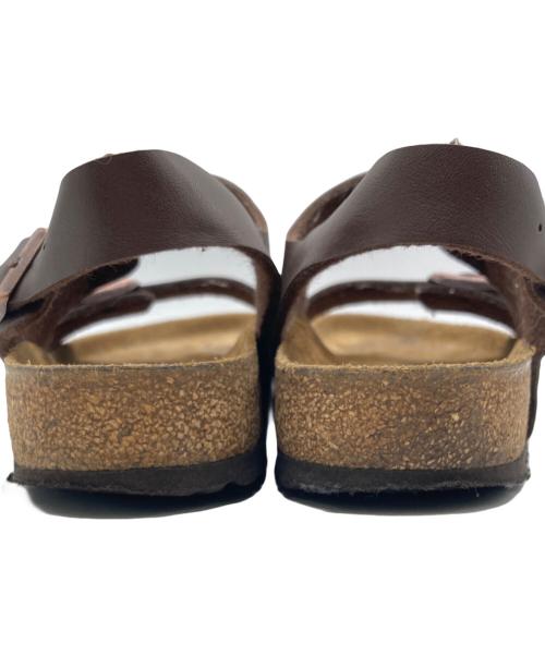 BIRKENSTOCK（ビルケンシュトック）BIRKENSTOCK (ビルケンシュトック) Milano ミラノ サンダル ブラウン サイズ:SIZE 25cmの古着・服飾アイテム