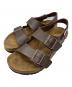 BIRKENSTOCK（ビルケンシュトック）の古着「Milano ミラノ サンダル」｜ブラウン