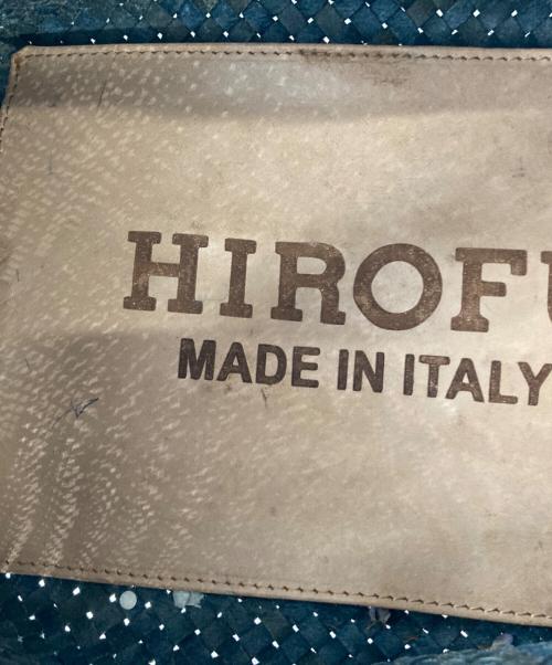 HIROFU（ヒロフ）HIROFU (ヒロフ) ブレッツァ メッシュレザー トートバッグ ブラウンの古着・服飾アイテム